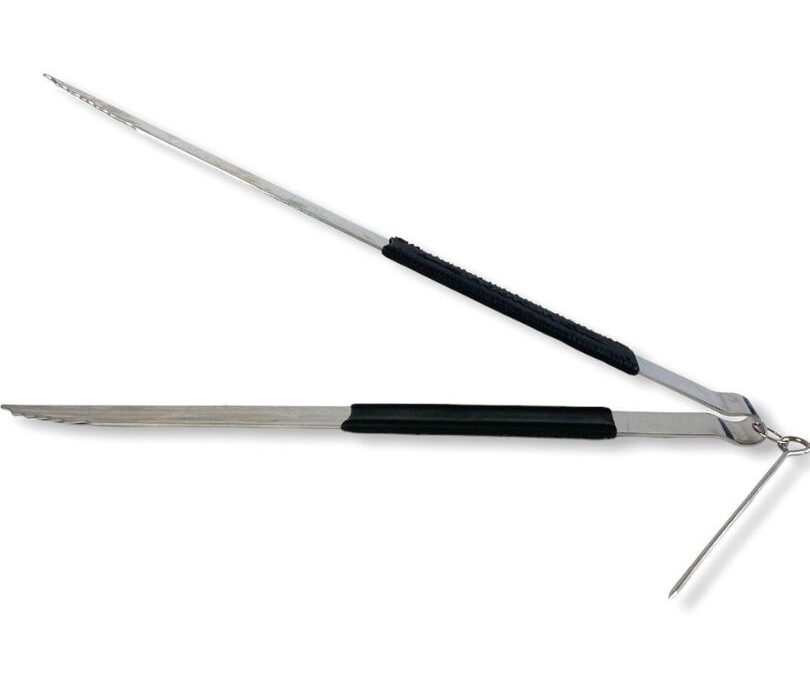 PINZAS RECUBIERTAS PARA CARBÓN DE CACHIMBA 35CM