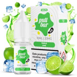 TRIPLE LIME- SALES DE NICOTINA PULL BAR 10 ML