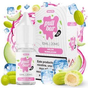 MELON BUBBLEGUM-SALES DE NICOTINA PULL BAR 10 ML